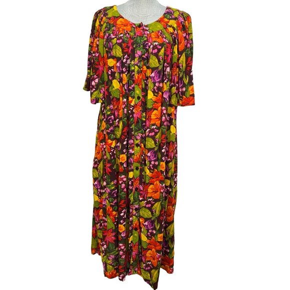 Go softly patio Dresses Go Softly Patio Dress Floral Tropical Print
